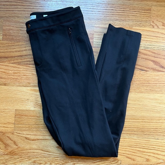 Vince black Mid Rise Skinny Pants Career Stretch size 12 - Picture 1 of 7
